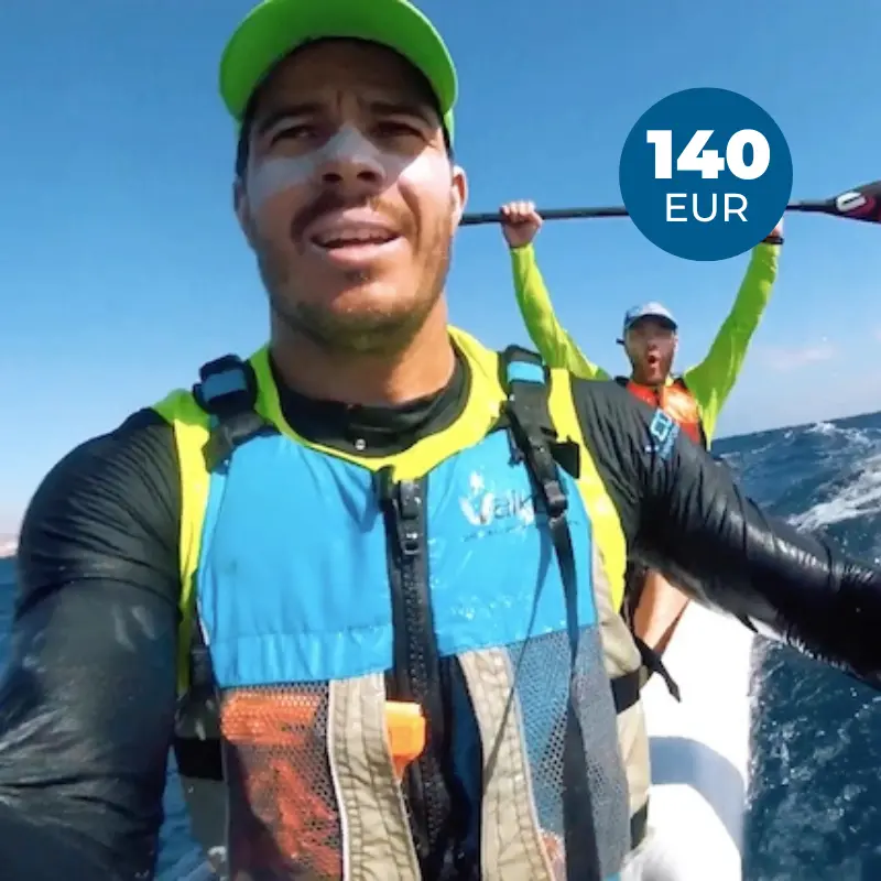 AUPiragüismo. Entrenate+ Downwind