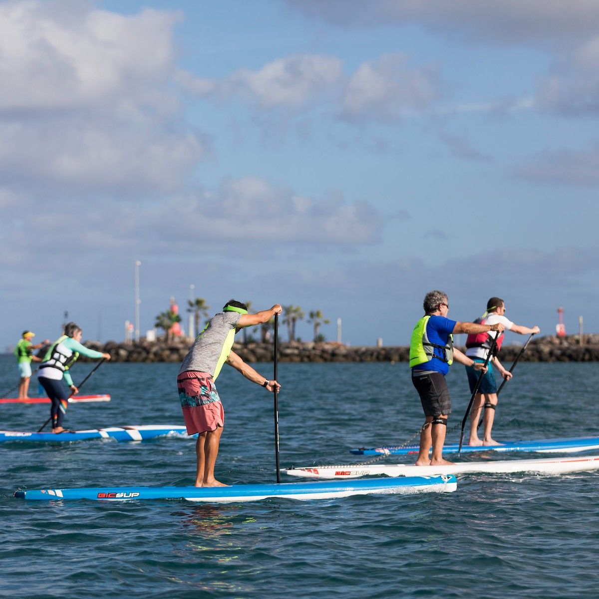 Grupo entrenamiento SUP